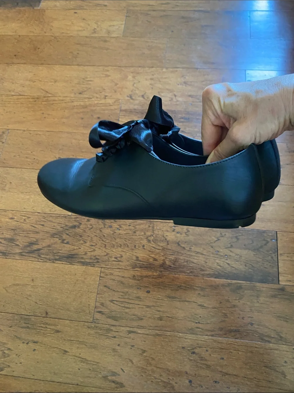 Birkenstock Saunders women’s black leather laser up derby shoe-38